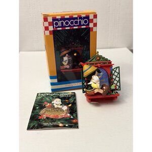 Enesco 551813 Pinocchio Jiminy Cricket Wishing On A Star Christmas Ornament MM2